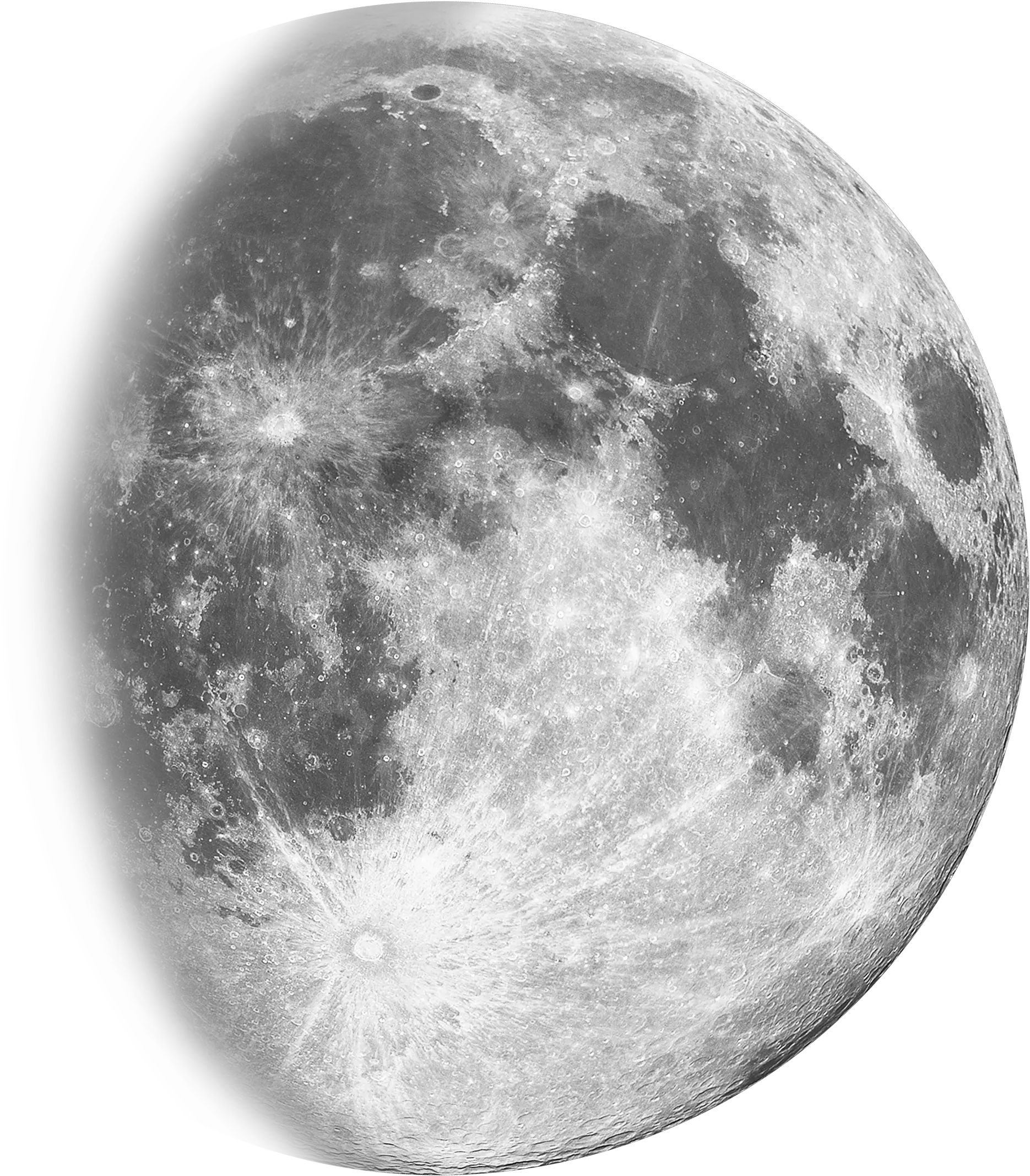 First Quarter Moon Png Full Moon Transparent Background