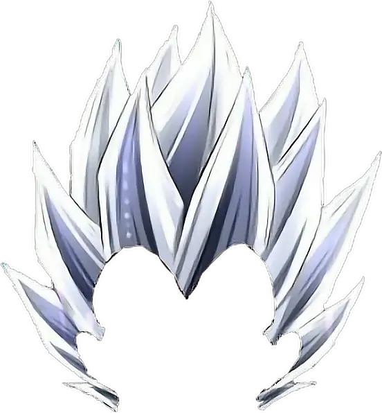 dragon Ball Super Ultra Instinct Hair freetoedit Ultra Instinct Hair Png