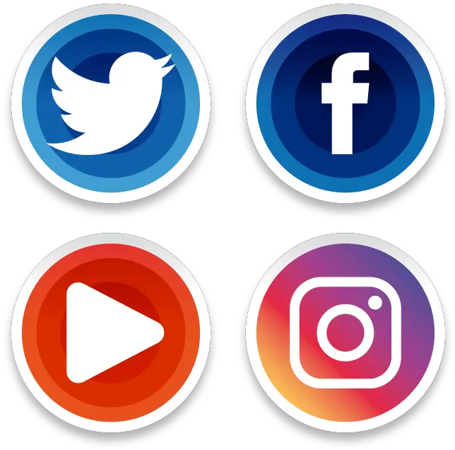 Redes Sociales Facebook Instagram Youtube Logo