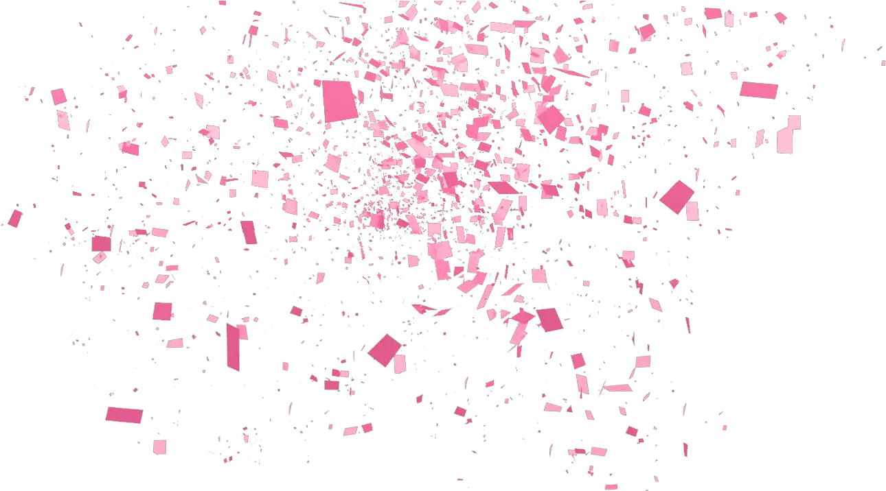 Pink Confetti Png Clip Art Royalty Free Library Transparent Background Pink Confetti Png