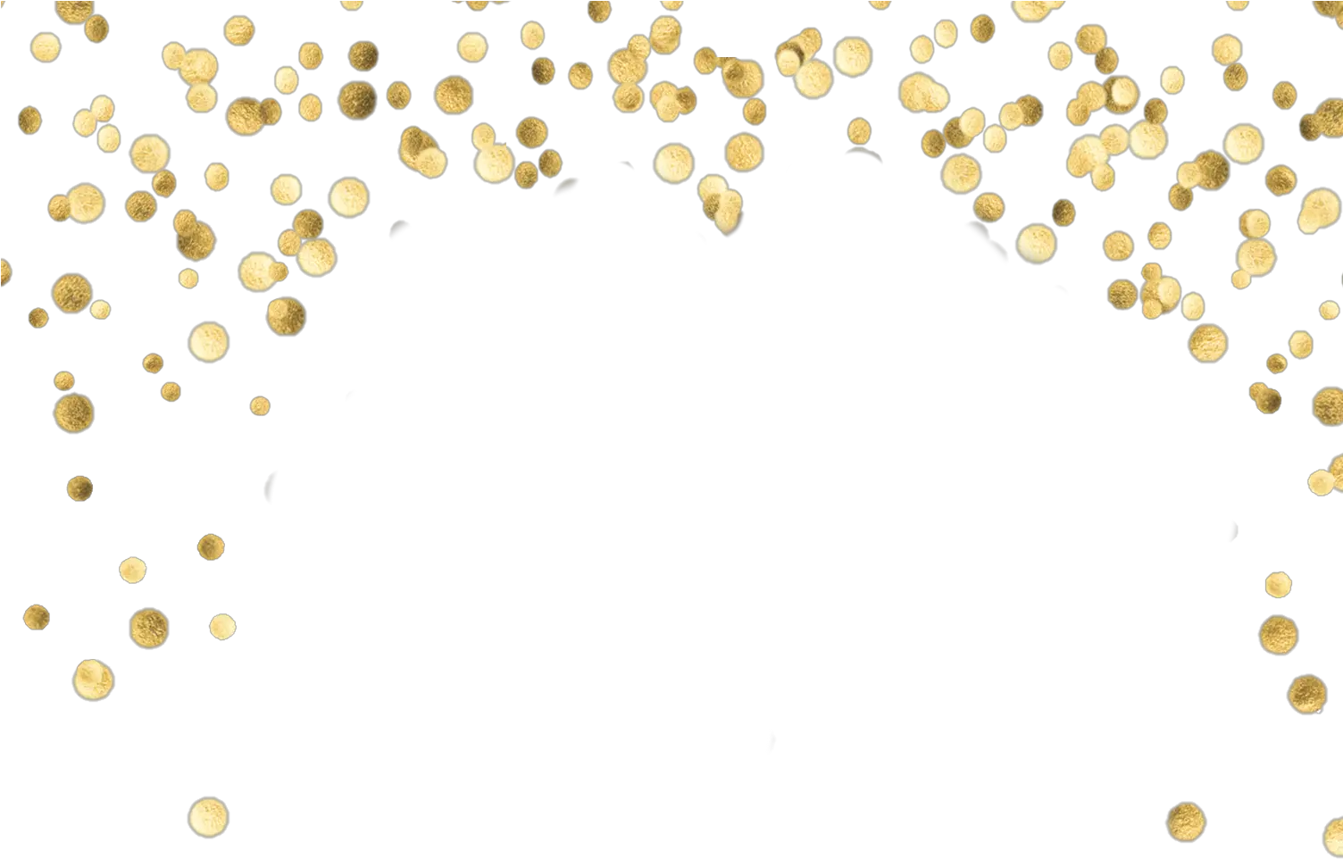 Free Gold Confetti Png