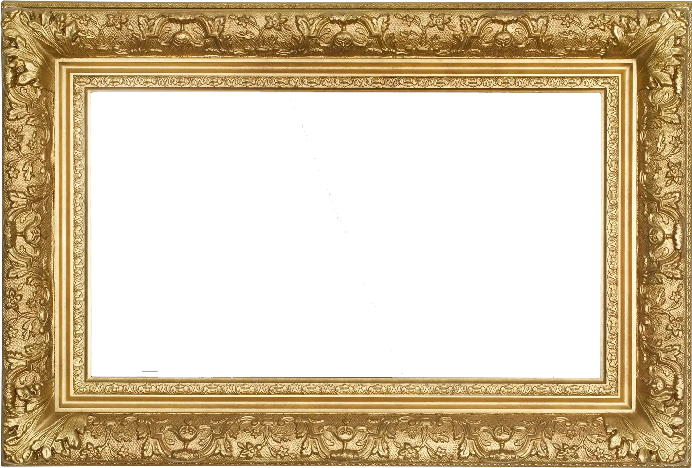 Wooden Border Frames Png Free Images Long Wide Gold Frame