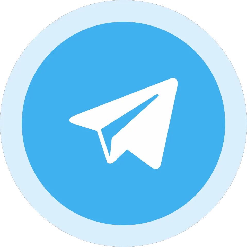 Circled Telegram Logo Png Image Telegram Logo Png