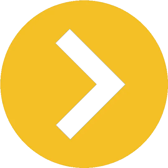 Yellow Circle With Arrow Bullet Point Transparent Background