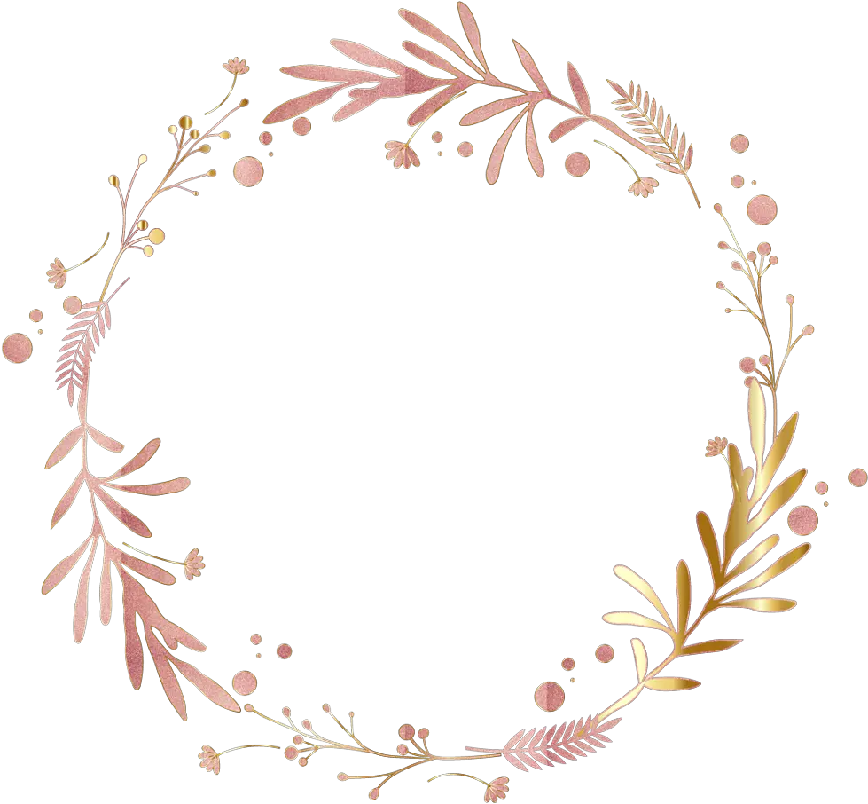 Rose Gold Border Png