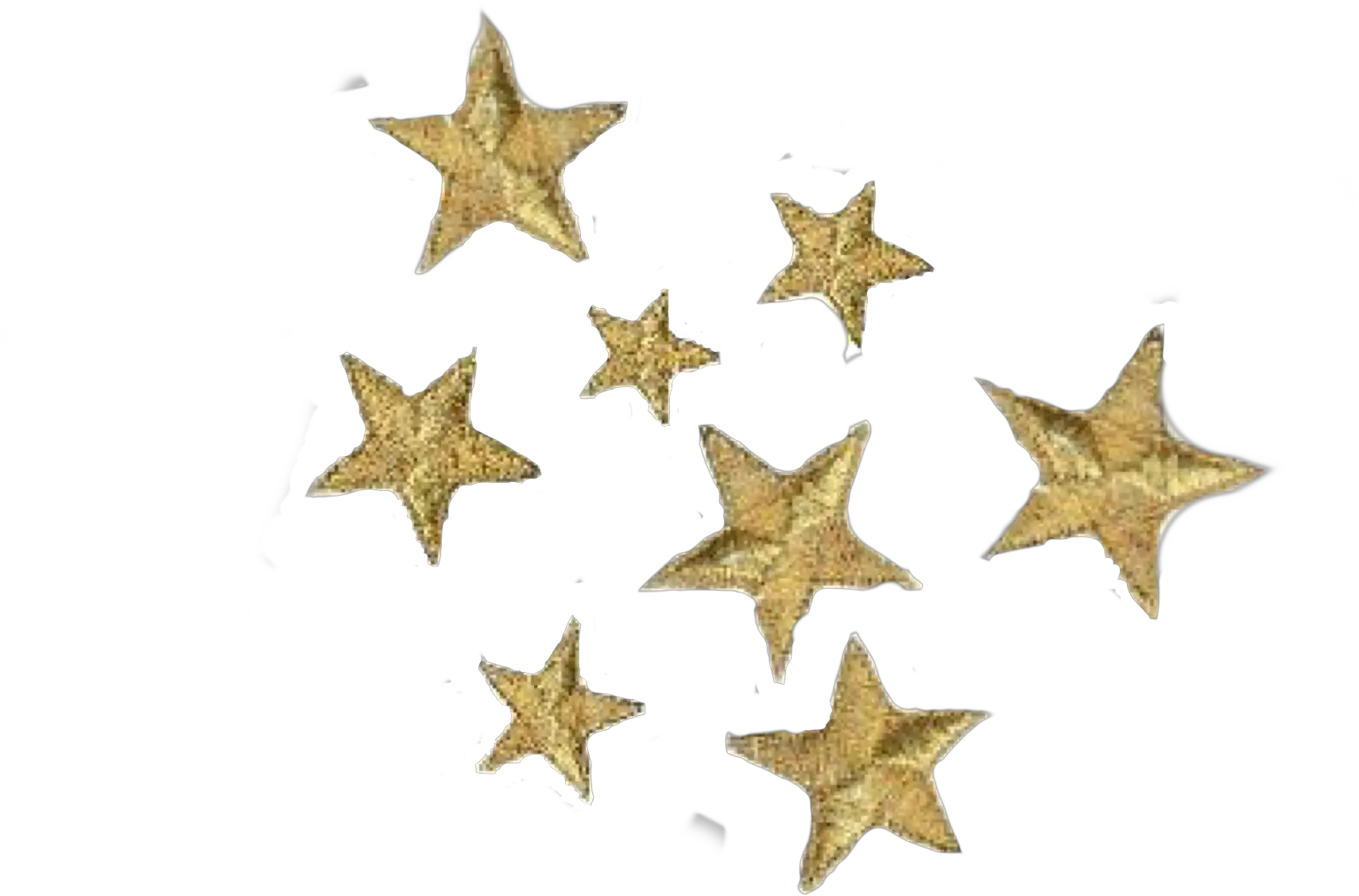 stars golden aestheticstars aesthetic pngsticker Gold Star Sticker Png