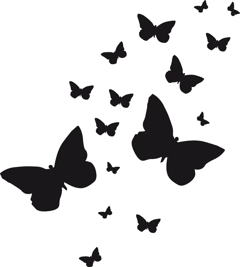 Butterfly Silhouette Png