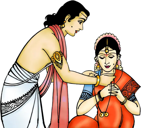 Wedding Clipart Telugu Marriage In Cartoon