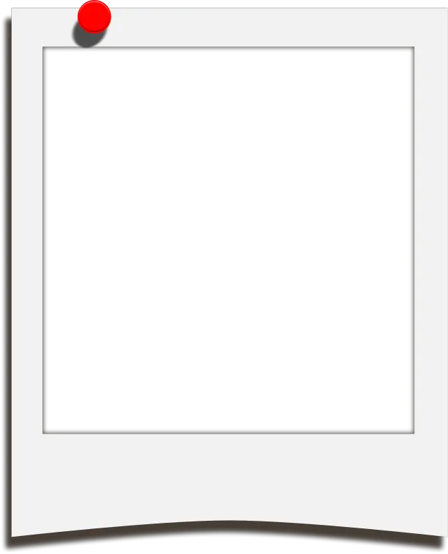 Polaroid Frame Png With Pin