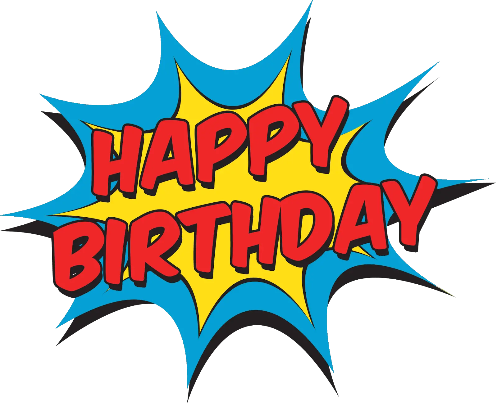 Superhero Birthday Clipart Happy Birthday Super Heroes Png