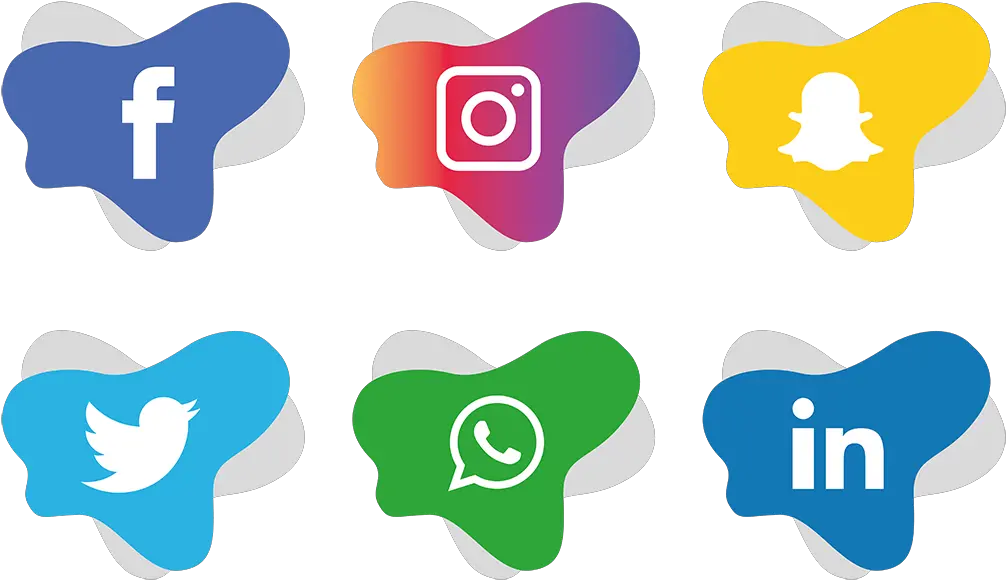 Social Media Icons Facebook Like And Love Buttons Png Facebook Instagram Logo Png