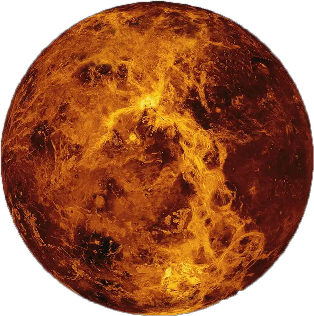 Venus Planet Transparent Background