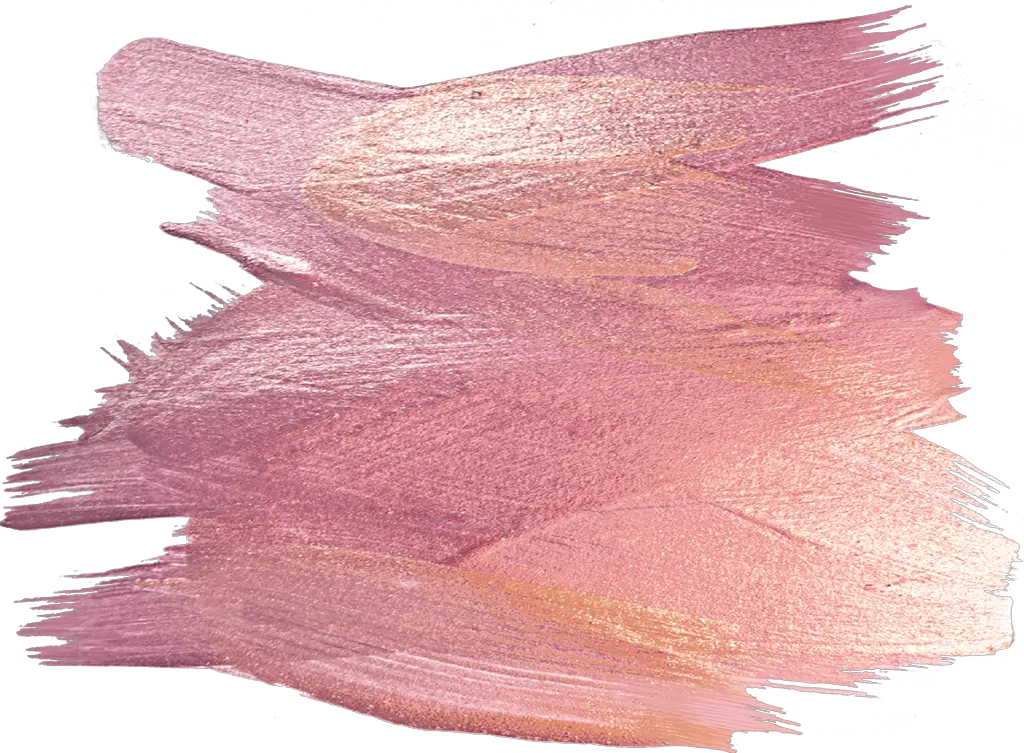 ftestickers watercolor brushstroke oilpaint rosegold Rose Gold Brush Stroke Png