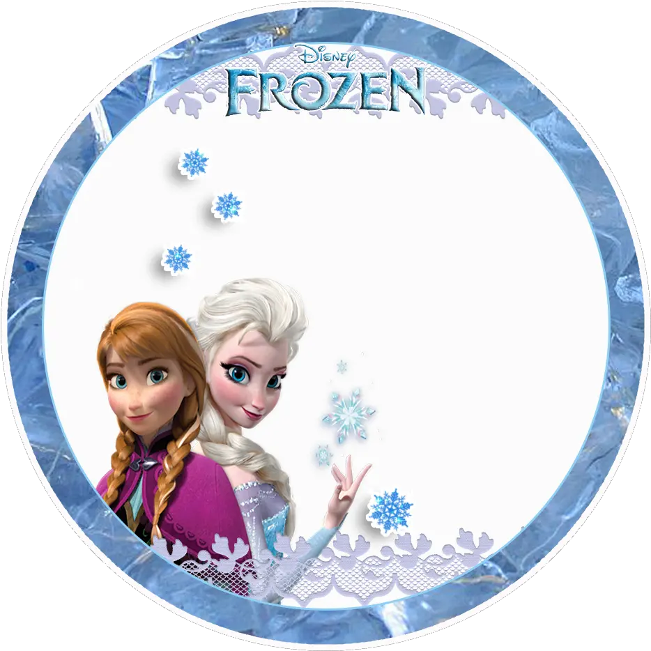 Happy Birthday Frozen Frame