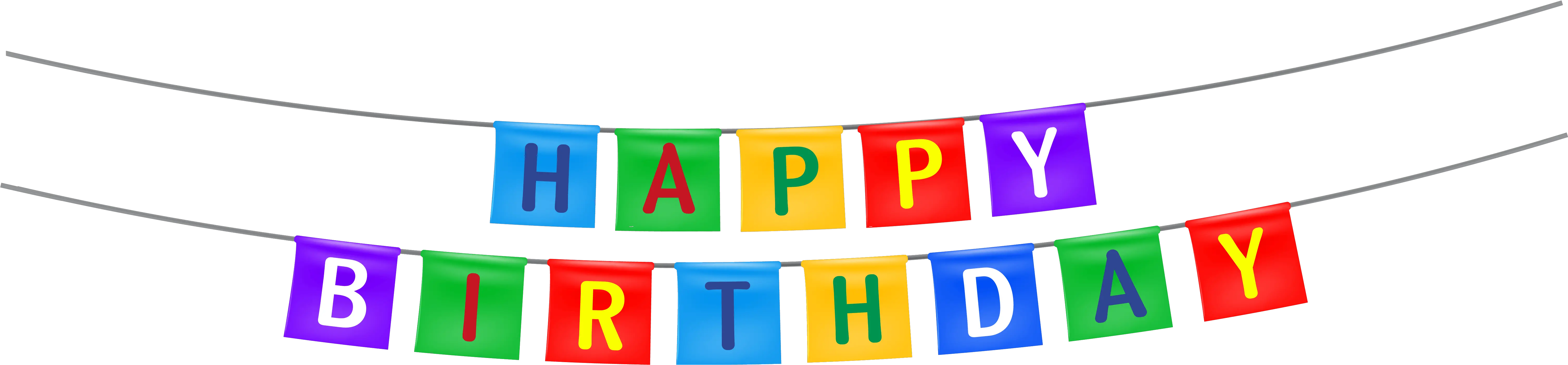 Happy Birthday Banner Clip Art Transparent Happy Birthday Banner Transparent Background