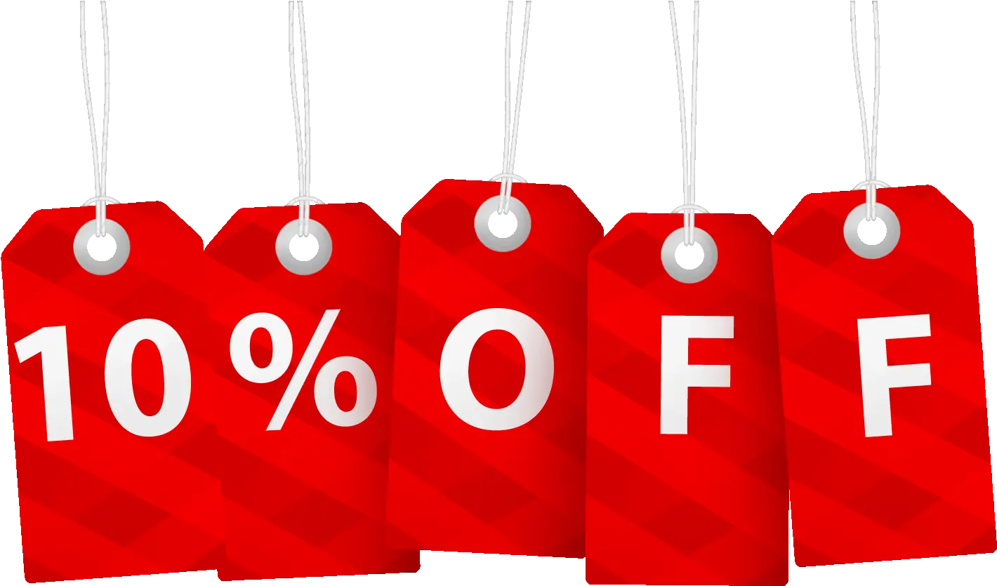 Sale 10% Off 10 Discount Png