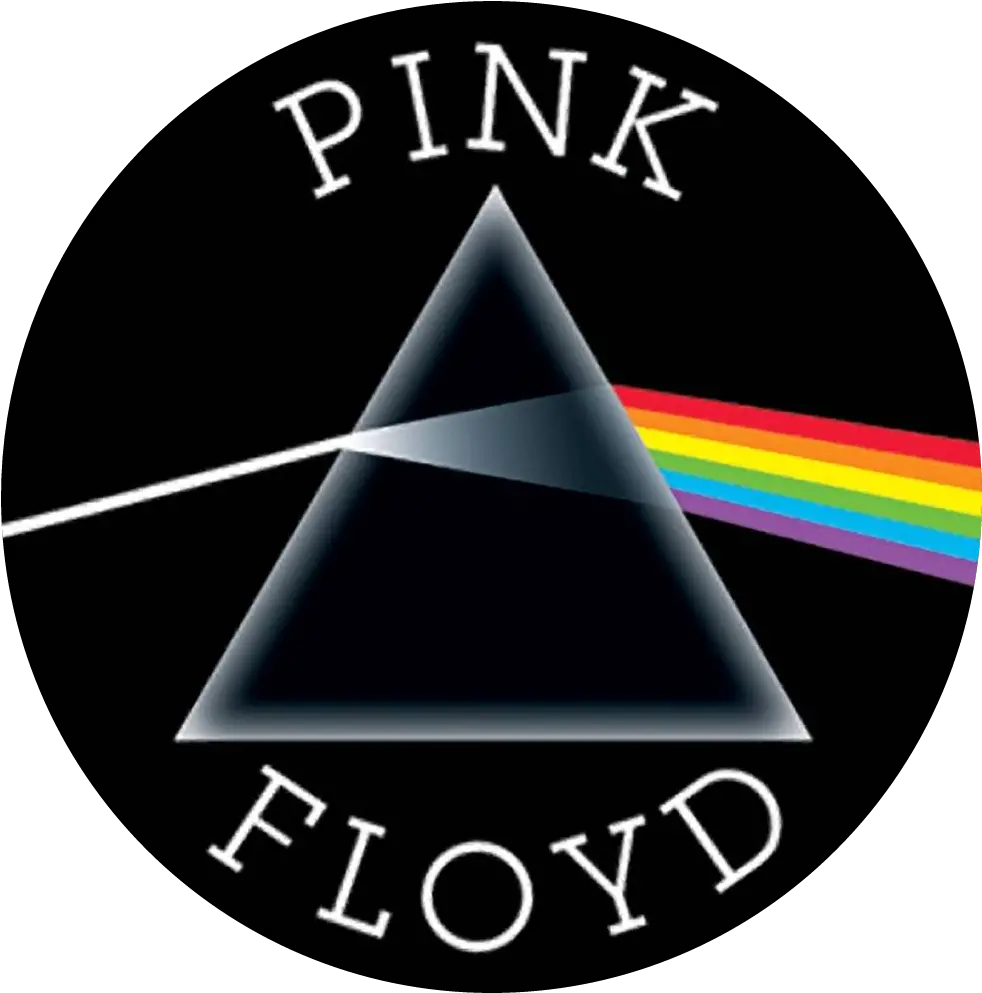 Pink Floyd The Dark Side Of The Moon Button Clipart Pink Floyd Band Logo