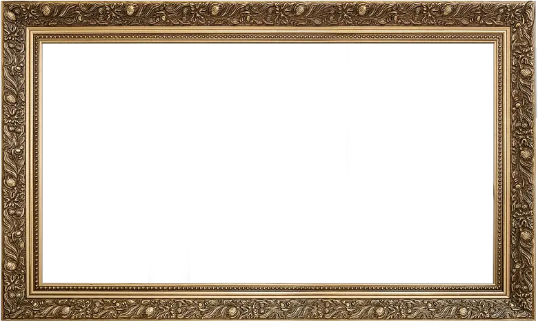 Empty Frame Png Vintage Gold Frame Transparent Transparent Empty Picture Frame