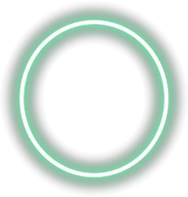 freetoedit neon green circle frame Circle