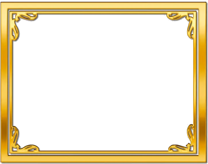 Gold Frame Png Picture Golden Frame Png