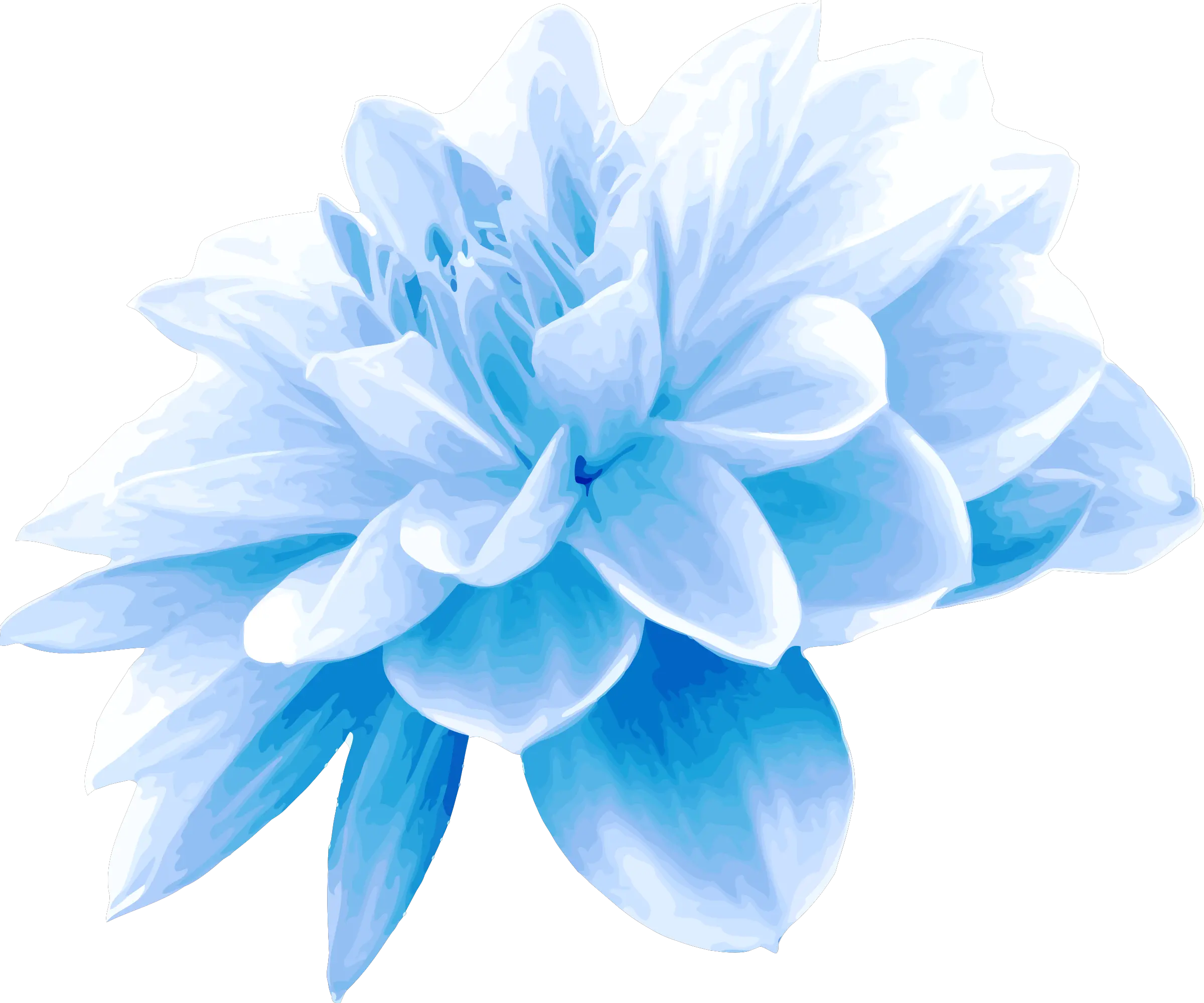 Collection Of Free Flower Transpa Blue On Ubisafe Light Blue Flowers Png