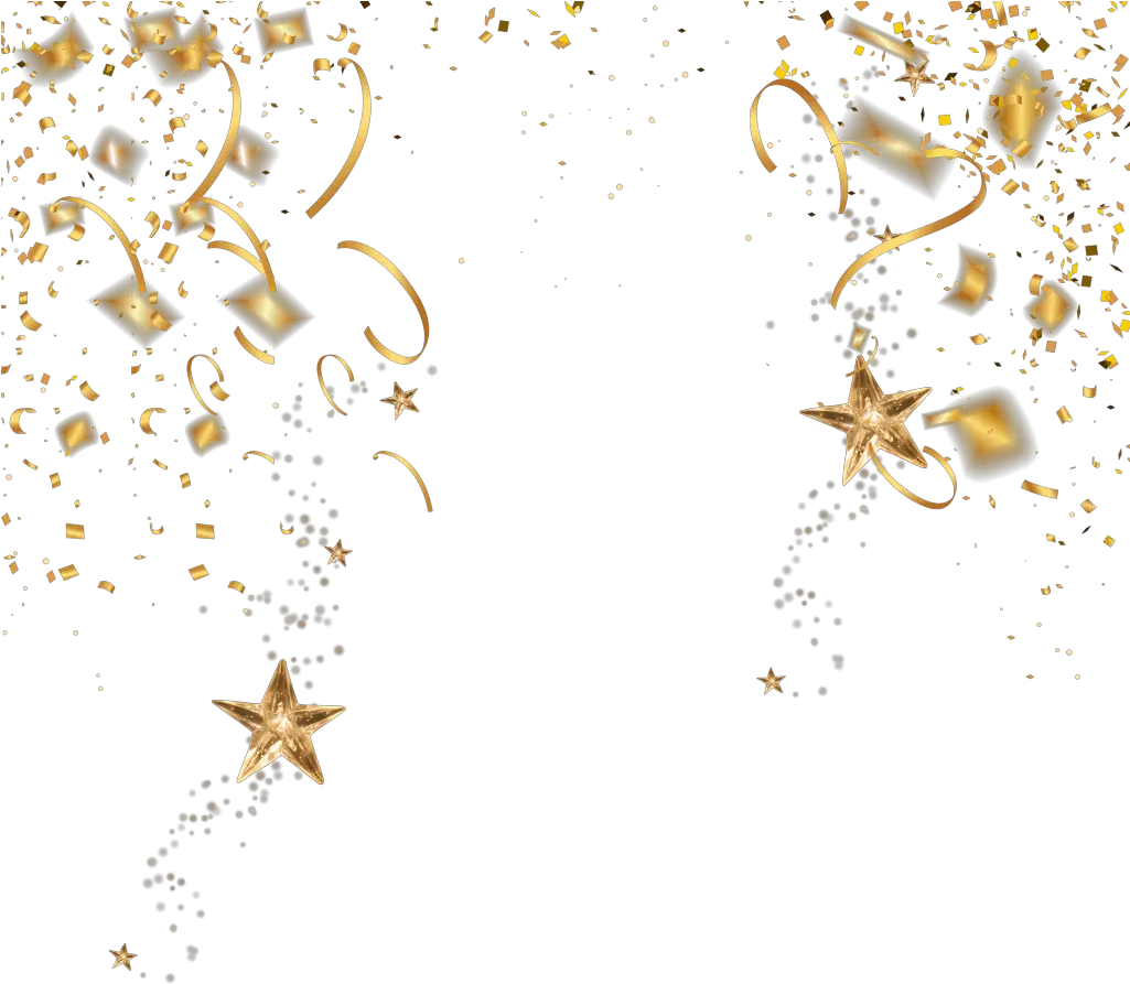 Gold Confetti Transparent Png Image Free Download Searchpng Gold Confetti Png Transparent