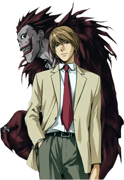 Light Yagami Png Download Image Death Note Light And Ryuk