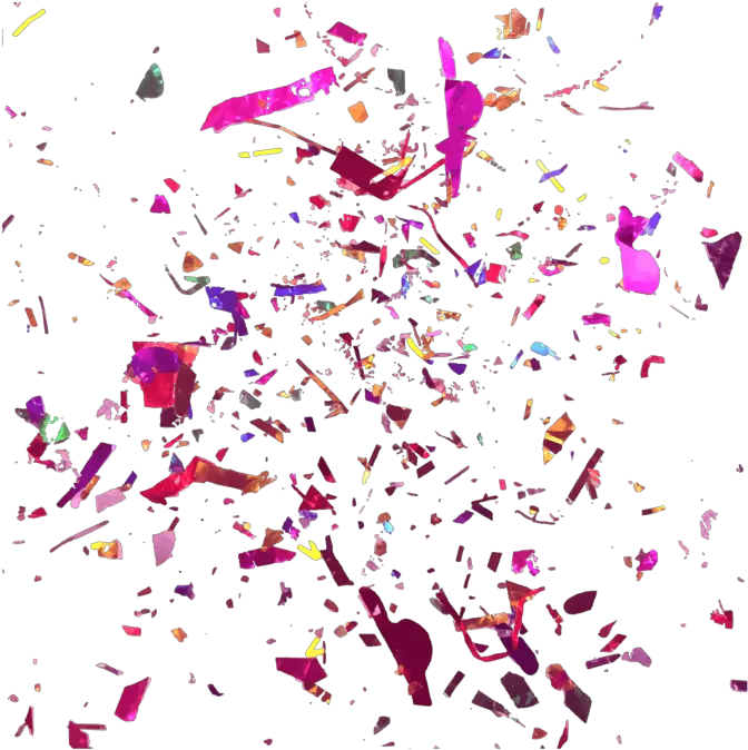 Confetti Transparent Background Party Poppers Png