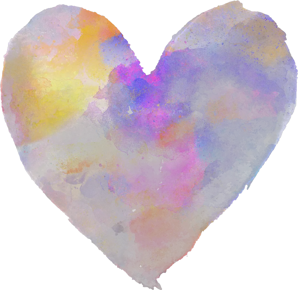 Transparent Watercolor Heart Clipart Watercolor Heart Free Png