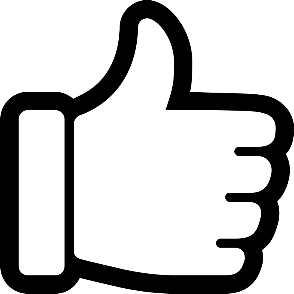 Transparent Thumbs Up Clipart Png Logo Like Youtube Png