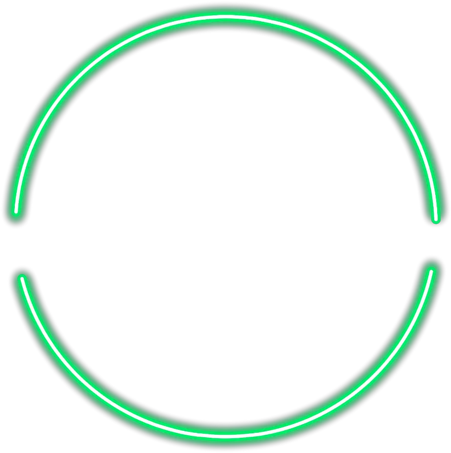 neon round green freetoedit circle frame border Circle