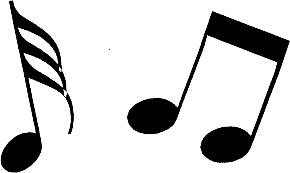 Note Music Notes Clipart Black And White Free Transparent Music Symbol Music Notes Clipart