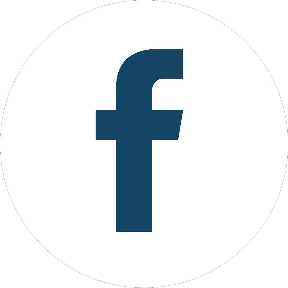 Facebook Round White Png