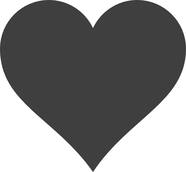 Black Heart Vector