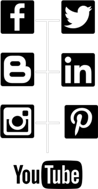 Youtube Instagram Facebook Logo Black Background