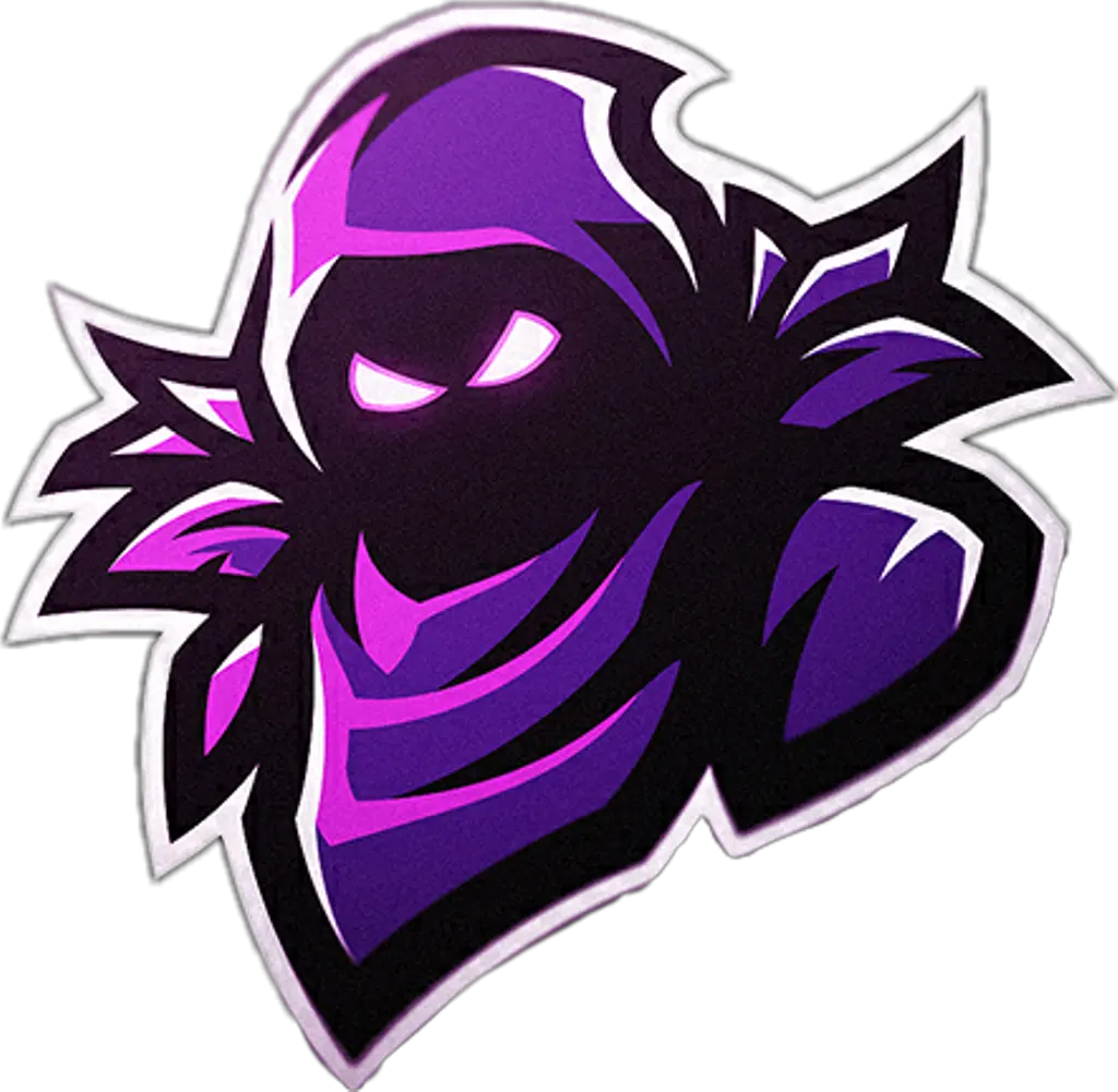 Transparent Ninja Clipart Fortnite Raven Mascot Logo