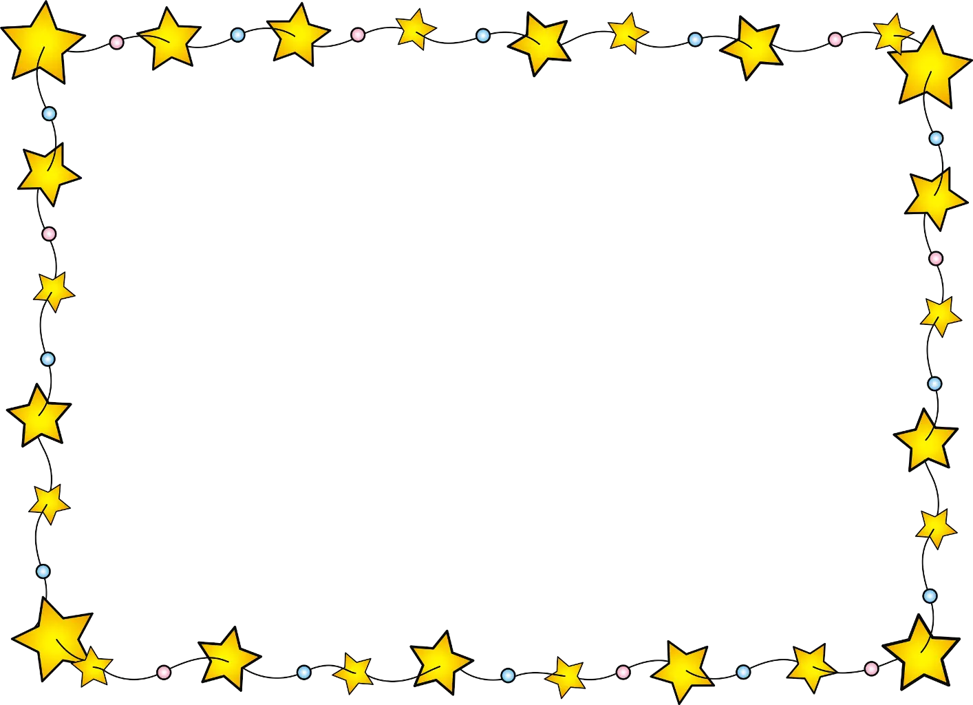 Star Border Png