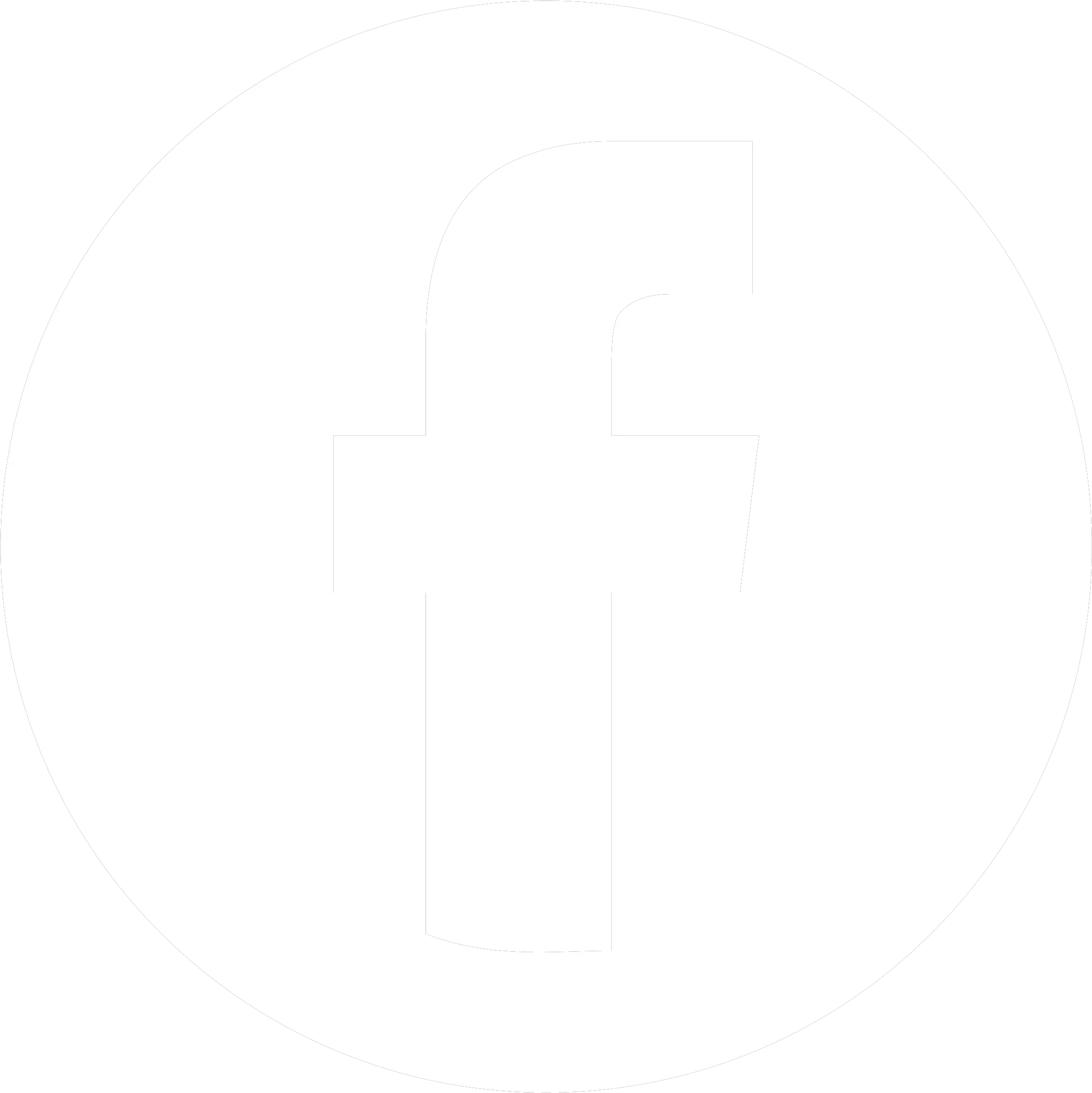 Facebook White Circle Logo Facebook Blanc Png