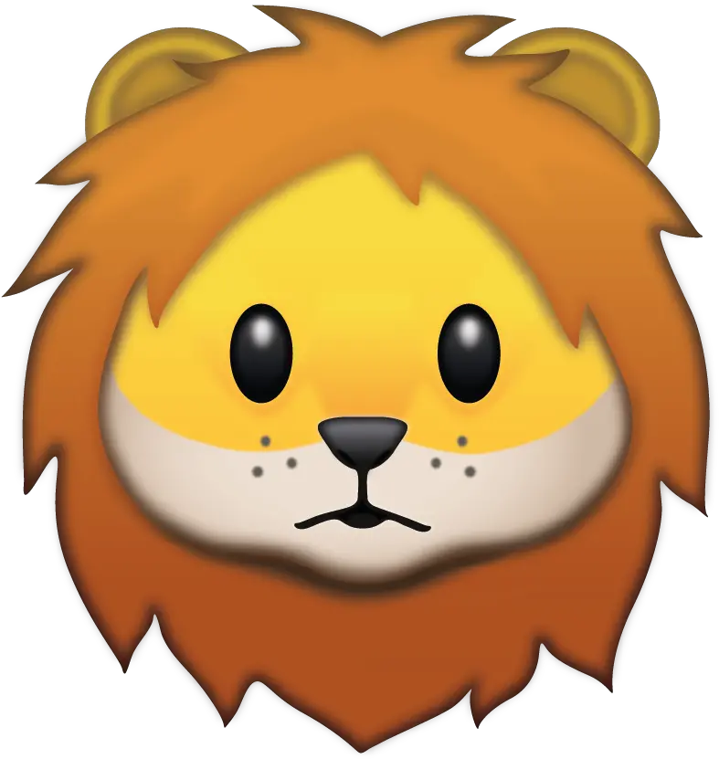 Emoji Lion