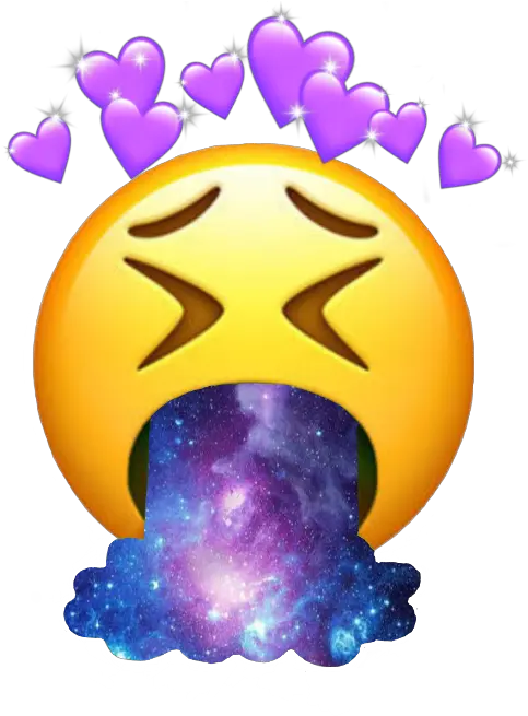 emojiiphone galaxy heart emoji iphone Emojis Do Iphone Png