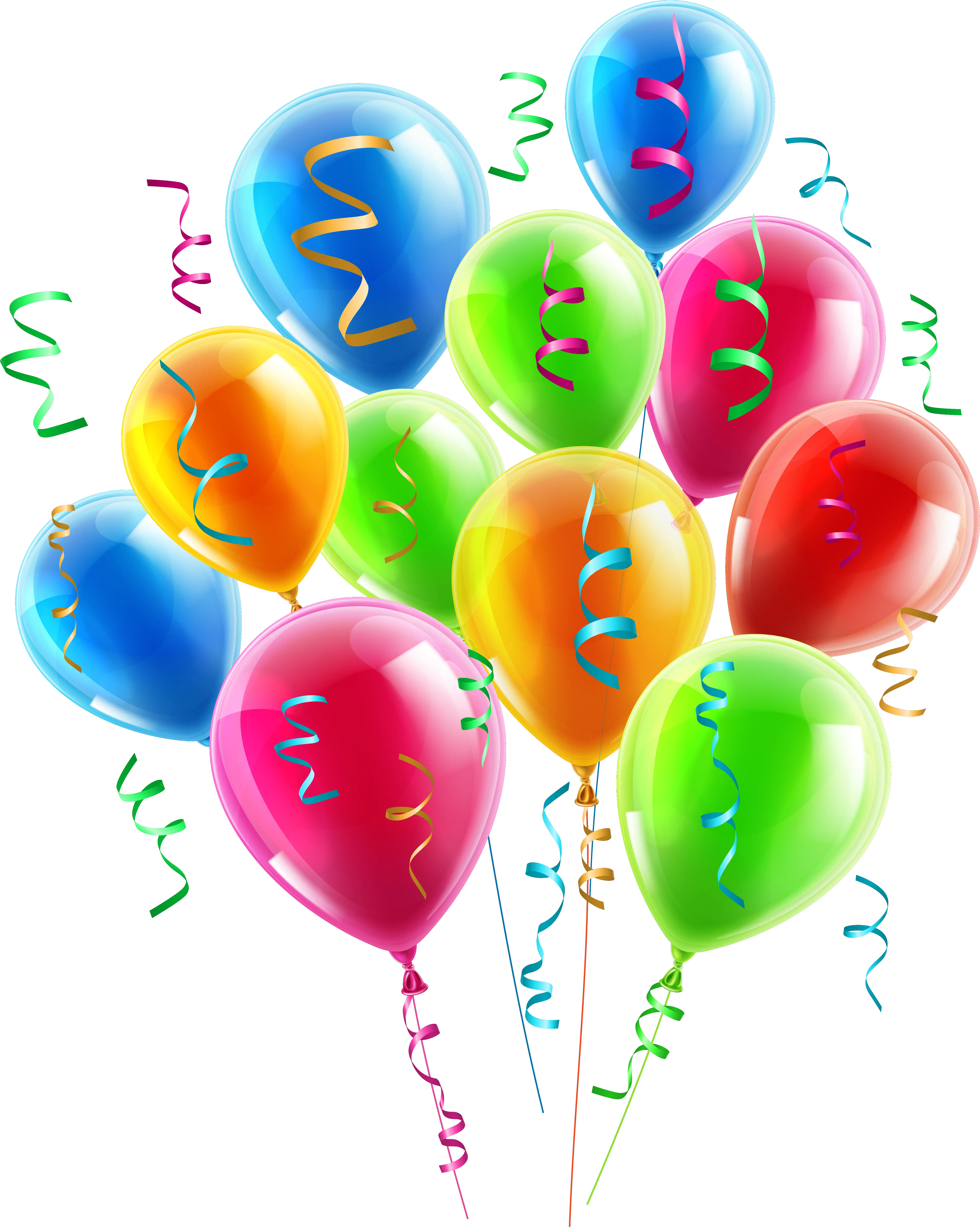 Svg Clipart Birthday Celebration Balloon Decoration Clipart Png