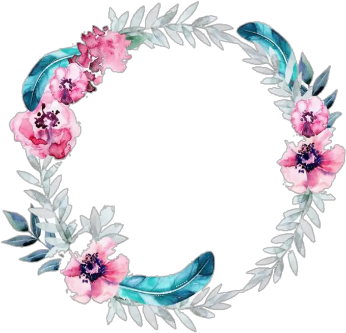 Circulo De Flores Png Animação Delicado Para Destaque Do Instagram