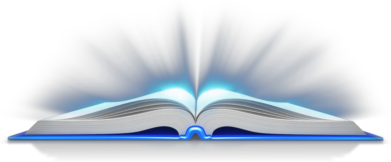 Open Book With Light