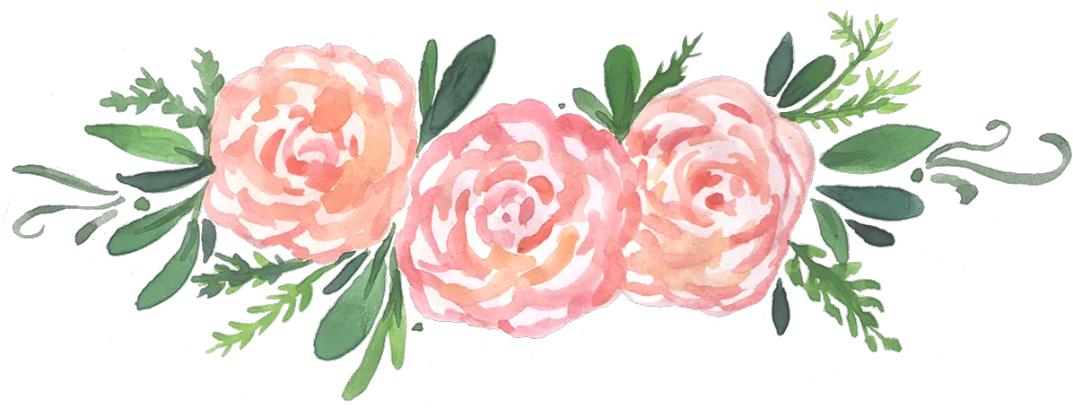 Transparent Background Watercolor Flower Png