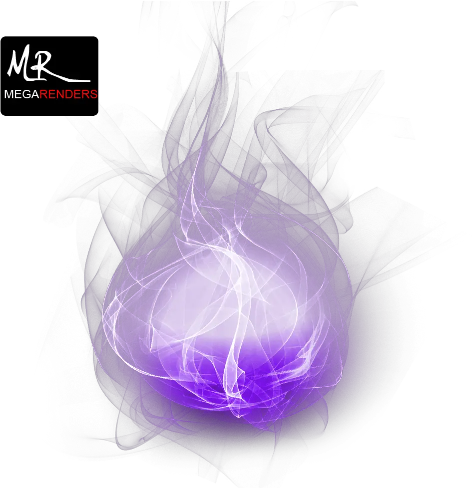 Desktop Wallpaper Rendering Fire Purple Flames Transparent Background