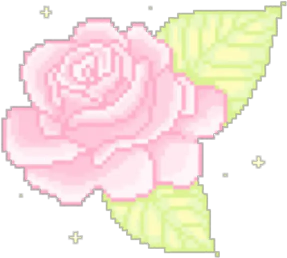 Garden Roses Pixel Art Gif Flower Pastel Aesthetic Pixel Art