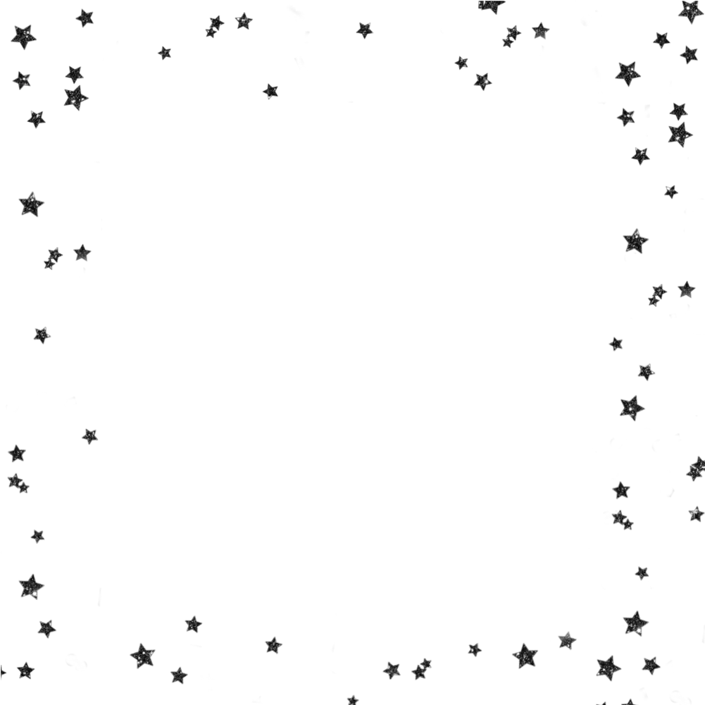 overlay stars border frame aesthetics star glitter Border Aesthetic Star Frame