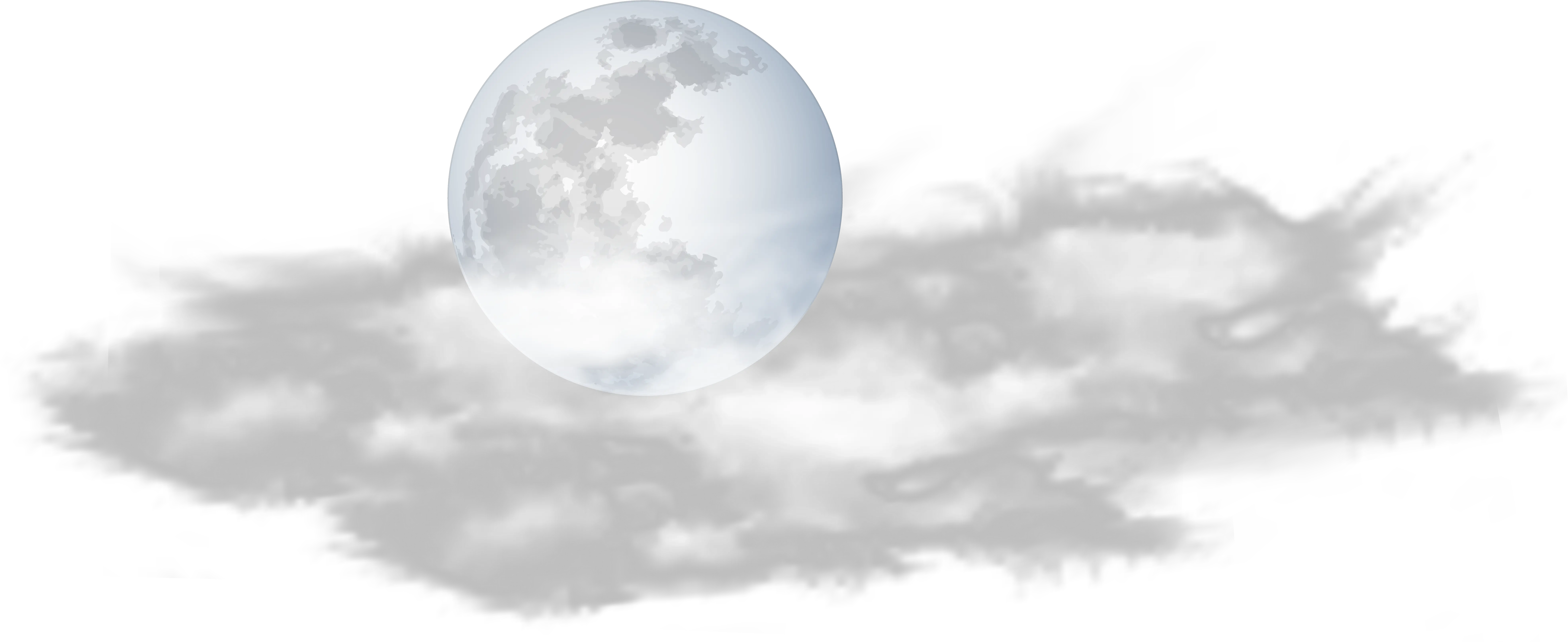 Full Moon With Clouds Png Moon With Clouds Png