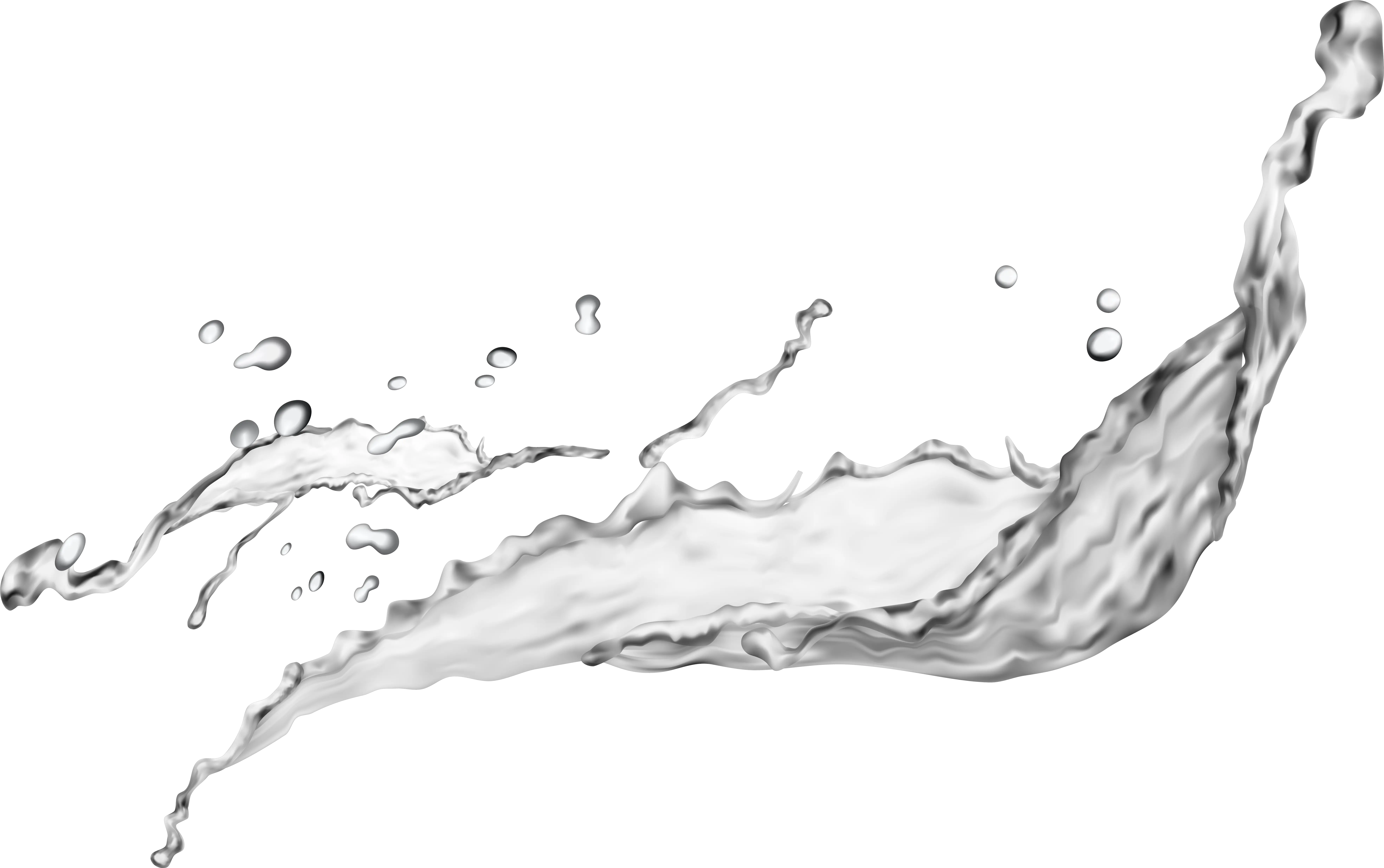 White Water Splash Png