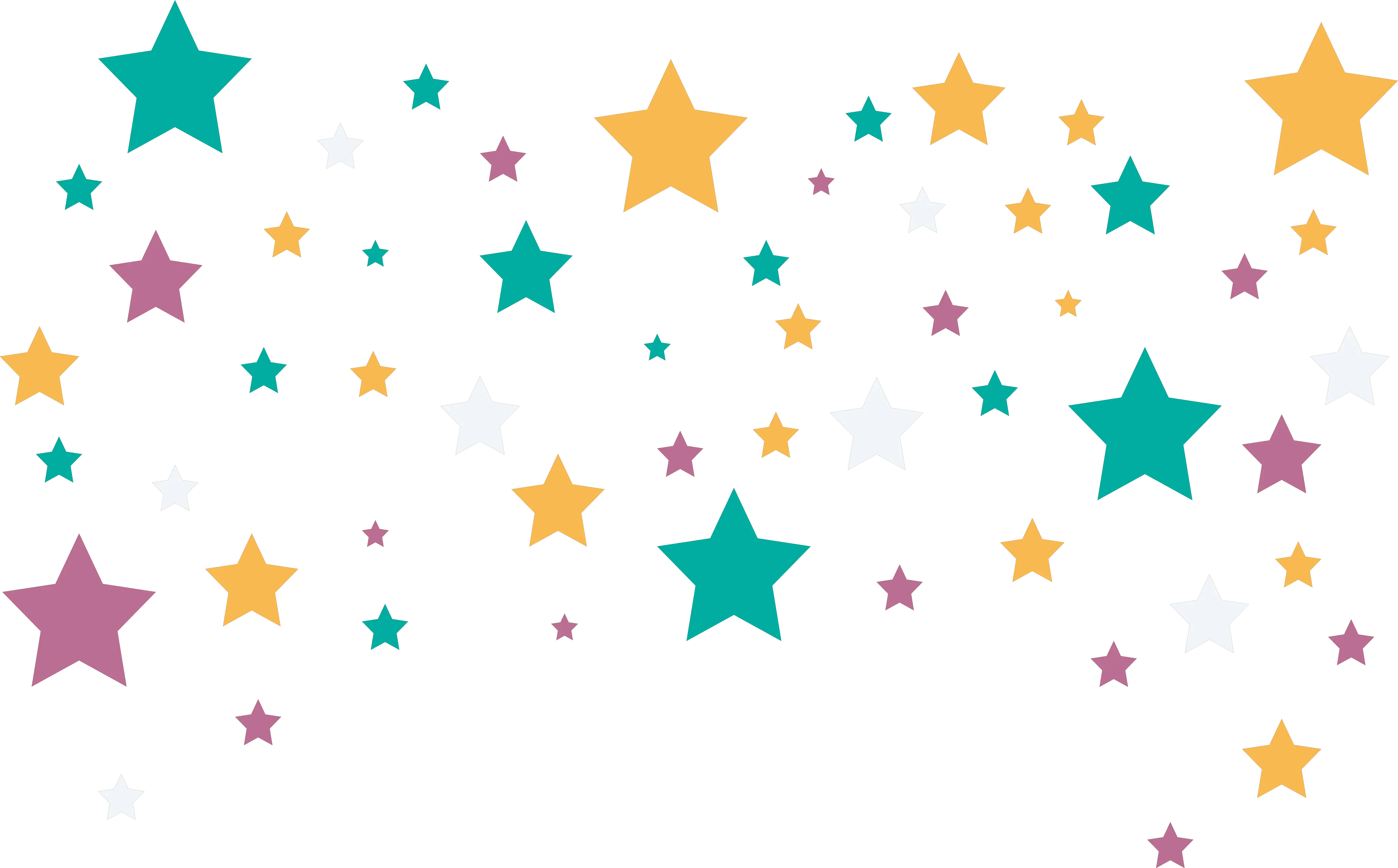 Clipart Stars Confetti Background Png Colour Stars